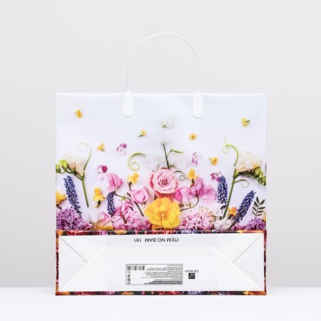 Package "Beautiful bouquet", soft plastic, 30x30 100 μm-1