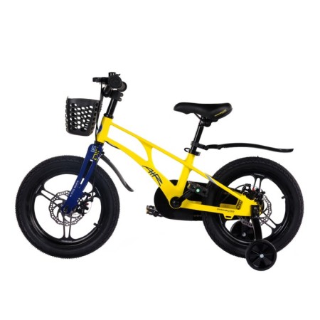 Bicycle 16 ’’ maxiscoo Air Pro, yellow matte color-2