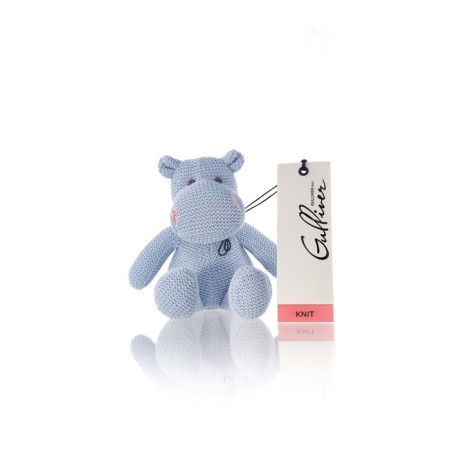 Soft toy Gulliver Hippo Flint, 18 cm-1