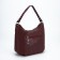 Bag-hoba, lightning department, 3 outer pockets, burgundy color