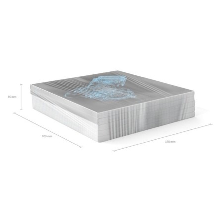 A notebook of 96 sheets in the Erichkrause "X-Ray in detail", holographic lamination, an offset block 100%, mix-12