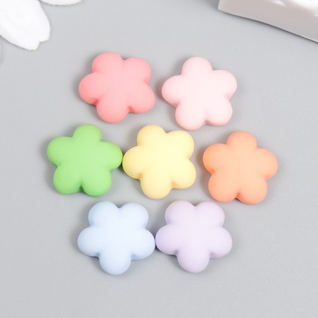 Decor for creativity Plastic "Flower Sephron" mix