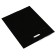Polyethylene package with a cut pen, black, 40 x 50 cm, 90 μm