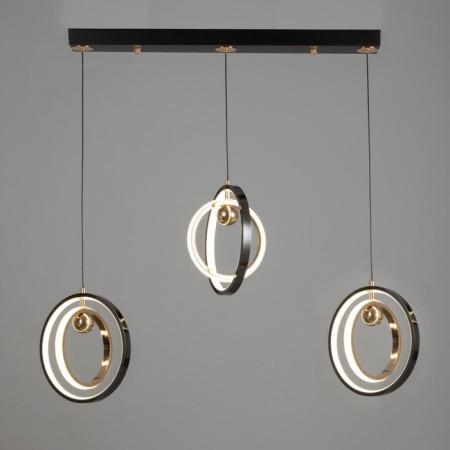 Bayerlux Lamp Haiphi 87W LED chrome 37x6x26.5cm-1