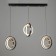 Bayerlux Lamp Haiphi 87W LED chrome 37x6x26.5cm