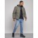 Male Winter jacket, size 56, khaki color