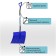 Lighting plastic, bucket 500 × 375 mm, with aluminum bar, aluminum ergonomic stalk, “Montblan”