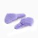 Hair hair clip, set 2 pcs, heart, Minnie Mouse