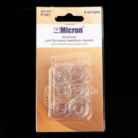 A set of rumps, d = 2 cm, 6 pcs, the color is transparent, p-021-6