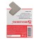 Eraser Brauberg Partner, gray-white, in a cardboard display, 41x14x8 mm