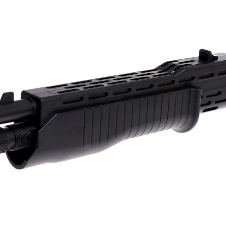 Pneumatic "hunter" shotgun, with a laser-4