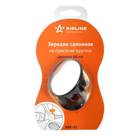 AIRLINE mirror, salon on suction cup, diameter 88 mm, amr-03
