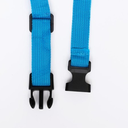 Muzzle mesh with double fixation, size L (length on the nose 6 cm, muzzle 25 cm), blue-3