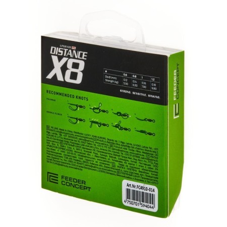 Father Feeder Concept Distance X8 Braid Dark Green 150/014-2