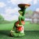 Garden figure "Drill with a tray" 20x22x36cm