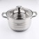 Elis pan, 4.5 l, d = 22 cm, capsule, glass cover