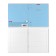 Notebook of 48 sheets in the Erichkrause line "Visio classic", cover coated cardboard, OFSET block 100% whiteness, mix