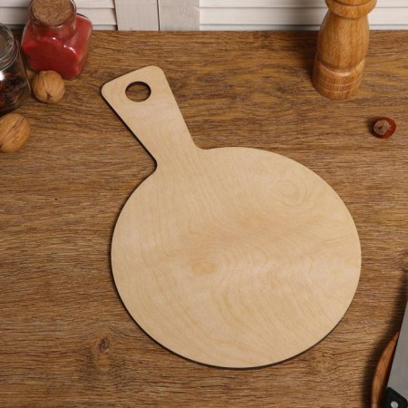 A set of boards of cutting double -sided, round, with a pen, 5 pieces-3