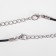 Puppies on the lace "Uzolnutor" wolves in the disk, the color is black in silver, 45 cm