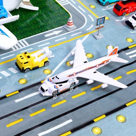 Parking Children's "Airport", mobile elements, with accessories-6