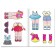 Book Paper Doll “Cut and dress”, 20 p.