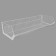 Basket mounted assembly 900 × 500 × 200 mm, white color