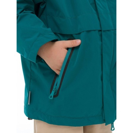 Windbreaker for boys, height 116 cm, emerald color-9
