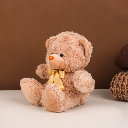 Soft toy "Bear", beige color-3