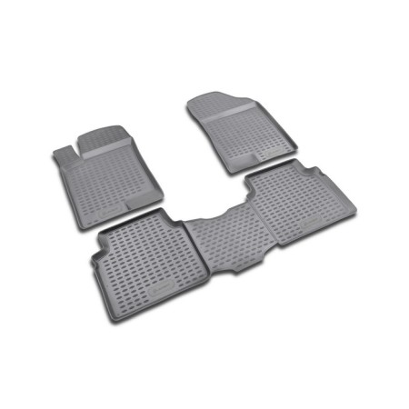 Rugs in the salon Hyundai NF 2004-2016, 4 pcs. (polyurethane)