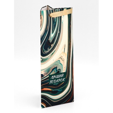 Gift package for a bottle, "gift", 13 × 32 × 11.3 cm
