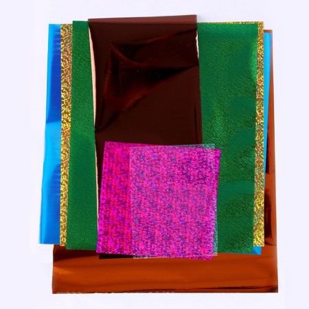 A set of creative creativity "Flooding with color foil. Monkey ", series Foil Art-2
