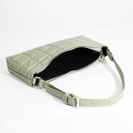Baget bag with zipper, olive color-4