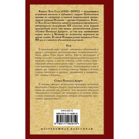 Улей. Семья Паскуаля Дуарте. Села Камило Х.-1