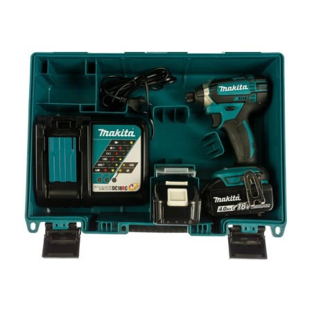Makita DTD152RME, shock, 18 V, 2x4 Ah, Li-Ion, 3500 rpm, 165 nm, case, case, case-3