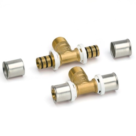 Thus-press RIIFO OMNI, D = 26 x 3/4 "x 26 mm, external thread, brass