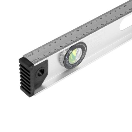 The level of aluminum tundra "rail", 3 eyes (1 rotary), 800 mm-2