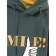 Hoody for a boy Pelican, height 128 cm, green color