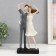 Polystone souvenir "Lovers - one heart for two" 12x6.5x27.5 cm