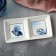 Ceramic "Sea", 13.8 x 7 cm, white, white