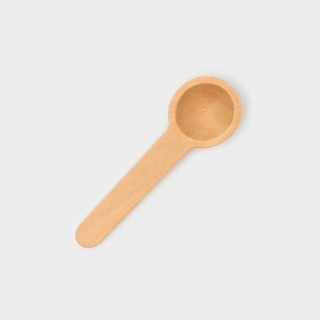 Spoon for spices, 7.5 cm, milk color-1