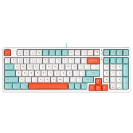 Keyboard A4Tech FS300 Mechanical white USB for Gamer LED (FS300 Panda Snorkleni 106853-1