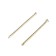 Nails of the tundra krep, finish, brass, 1.4x30 mm, 50 pcs