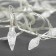 Garland “thread” 5 m with nozzles “cones”, ip20, transparent thread, 20 LED, glow of multi (RG/RB), flashing, 220 V
