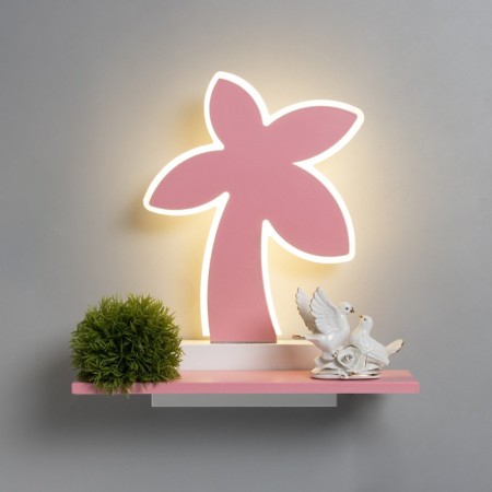 Bra "Palma" LED 18W Pink 35x25x8cm-1