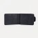 Male purse on a magnet, for bills, for cards, for coins, black color