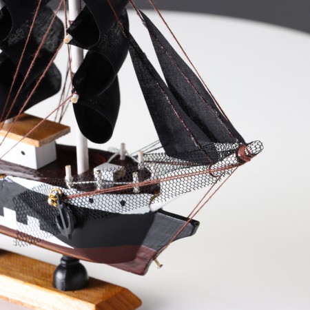 Arizona ship, 24*6*22cm, pirate, black sails-3