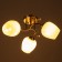 Belinda chandelier 3x40W E27 bronze 49x19x23cm