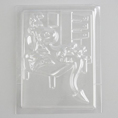 Gypsum bas -relief "Tourbosaurs. Grand ""-1