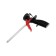 Pistol for mounting foam scrap, plastic case