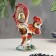 Souvenir "Cockerel with a bell", color, gzhel